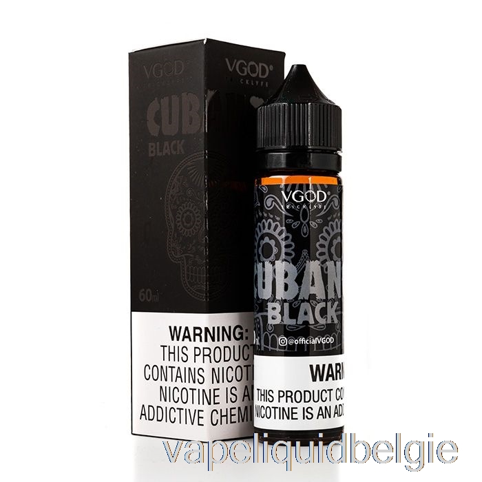 Vape Smaken Cubano Zwart - Vgod E-vloeistof - 60ml 0mg
